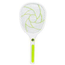 银丰电蚊拍充电式电蝇拍安全环保防蚊子灭蚊拍苍蝇拍 绿色（USB充电款）