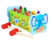 多功能钓鱼敲琴抓虫打地鼠玩具  部分款式带音乐功能 儿童益智婴幼儿亲子互动敲敲乐 大象打地鼠 无音乐