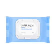 谜尚（MISSHA）水清颜净柔卸妆湿巾30片/盒植物卸妆深层清洁清爽水润控油无残留不伤肌肤韩国卸妆棉 1包装-30片