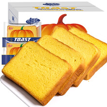 千丝南瓜吐司整箱500G 早餐面包点心懒人休闲零食品速食充饥夜宵小吃 P  南瓜吐司500g整箱500g