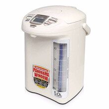 日本进口 象印电热水壶 烧水壶保温电水壶大容量5升 定时电热水瓶恒温水壶电开水壶家用送礼物 象印CD-LCQ50（含转换插头）保税仓速发