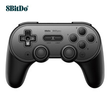 八位堂 8BitDo SN30 Pro+ 游戏手柄无线手机PC电脑任天堂NS Switch/Lite游戏机steam电视体感精英蓝牙 极客黑