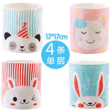 新款婴儿肚兜纯棉宝宝肚围薄款新生儿睡觉护肚神器夏季护肚脐四季通用 单层(熊猫红猫长耳兔太阳) 48((17*17cm，建议0-1岁))