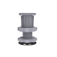 凡帝利洗衣机底座 配件四脚含螺丝灰色