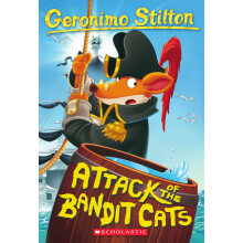 老鼠记者系列#08：强盗猫的袭击 Geronimo Stilton #8: Attack of the Bandit Cats进口原版 英文