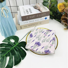 久洁（Jojell）清新花朵印花纸巾酒杯插花纸酒店喜宴摆台装饰创意纸巾20张 款Y