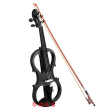 蓝牙伴奏电子小提琴演奏考级静音韩国进口拾音器专业演奏 国产拾音器A款黑色+蓝牙+伴奏
