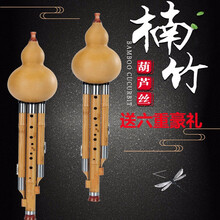 九孔葫芦丝考级演奏型楠竹超降B调c调成人儿童 九孔降B调_反手_
