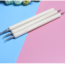 爱陶乐 粘土软陶泥 粘土陶泥 优质软陶七本针小钢刷 3件压痕笔