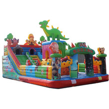 室外大型充气城堡蹦蹦床儿童乐园淘气堡游乐设备滑梯户外攀岩跳床 12*6出没