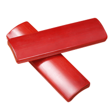 蓼风 专业二瓦四块瓦黑色御子板玉子板刻字 张云雷德云社太平歌词入门初学防滑凹槽水煮老竹玉子板 【拍立减】【特惠】二瓦红色(无布袋刻字)