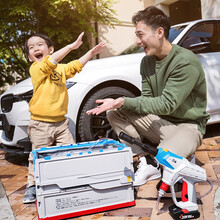 绿田LUTIAN可折叠水桶便携式车用洗车水桶车载水桶大号户外伸缩钓鱼水桶 36L收纳折叠水箱