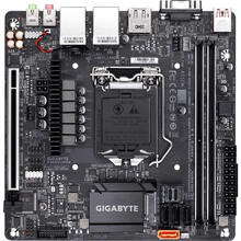 技嘉C246N-WU2 xeon-e21**22**工作站主板 MNI-ITX 双千兆M.2/U.2 单片装