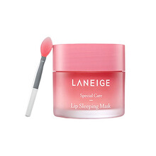 兰芝（LANEIGE）兰芝夜间保湿修护唇膜20g  温和补水保湿 淡化唇纹去死皮 草莓味 20g