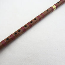 江南689七支装套笛 二节单插铜口笛子 竹笛 横笛乐器Bamboo flute 大降B+结+膜+胶