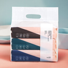 今之逸品 干湿两用洗洁面巾一次性洗脸巾抽取式卸妆化妆棉柔巾美容毛巾组合套装20*20cm*80片 3包装网纹