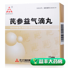 天士力 芪参益气滴丸 0.5丸*15袋/盒 标准装