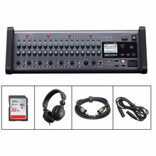 ZOOM L8 L12 L20 L20R多轨录音机监听器播放混缩机混音器录音声卡 L-20R