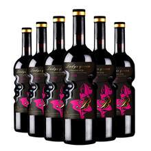 法国14度进口红酒 上帝之手 天使之手葡萄酒整箱 拉德斯王菲阿曼莎750ML 6瓶整箱装 整箱装