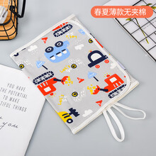 新款肚兜婴儿纯棉护肚围宝宝护肚子神器儿童睡觉防踢被保暖四季通用春 工程车集(春夏薄款无夹棉) M1-5岁