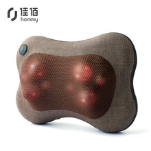 佳佰无线颈椎按摩器 按摩靠垫全身颈部腰部肩部按摩椅垫 车载按摩枕肩颈按摩仪