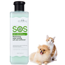 逸诺（enoug）SOS宠物香波 猫咪狗狗沐浴露 温和抑菌止痒留香宠物沐浴露530ml 水润柔顺