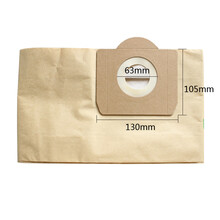 适配好运达吸尘器RU100 RU101 RU1113配件纸袋垃圾袋ZR814，5个装