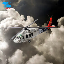 特尔博 阿帕奇/海鹰武装直升机 仿真合金属军事飞机模型 1：72海鹰