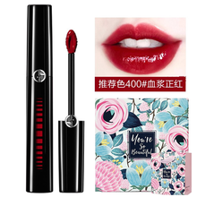 【七夕礼物】ARMANI/阿玛尼金红管唇釉口红番茄色405G黑管5G血浆正红400玫瑰甜茶503 5G黑管唇釉血浆正红400