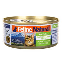 K9 Feline猫罐头85g进口幼猫成猫无谷猫粮K9Natural主食零食罐头猫罐头 鸡肉&羊肉85g  10罐