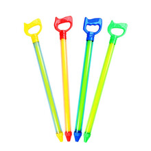 儿童水枪玩具 抽拉式喷水枪滋水枪肩背3-6岁男孩女孩沙滩戏水打水仗 单管单出59CM-颜色随机发