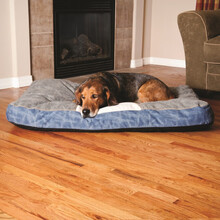 PET PRODUCTS K&H 宠物榻榻米床垫 秋冬保暖狗狗床防滑Q弹填充PP棉加厚睡枕狗窝 73*96cm 卡其色