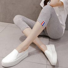 欣柏纶 孕妇裤子打底裤孕妈装七分裤孕中期孕早期外穿夏天薄款夏装托腹裤 浅灰色 M