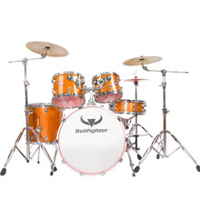 斗牛士（Bullfighter） 架子鼓演奏家列爵士鼓儿童成人演出考级五鼓三镲四镲 DW3土豪金