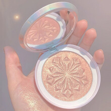 卡姿兰高光修容闪粉生姜粉饼脸部提亮一体盘裸妆李佳琦神仙 3#珊瑚粉