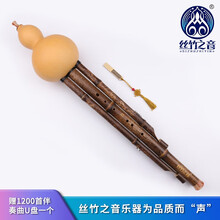 丝竹之音 云南紫竹三音特殊调葫芦丝通用型民族乐器儿童成人专业演奏 大降B调 紫竹标准款