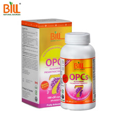 康加美（BILL） 高端进口去黄褐斑黑色素护肤品脸上有斑淡化褐斑去色素沉淀疤痕沉着去色斑暗斑口服 高端抗氧化营养素女人抗衰老葡萄籽营养品胶囊1瓶