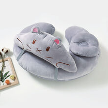 哺乳枕头宝宝婴儿多功能喂奶坐月子懒人床上护腰靠垫抱托秋冬 杰瑞鼠