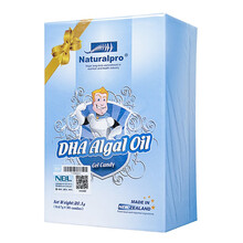 纽贝乐（Naturalpro）DHA海藻油凝胶糖果 新西兰原装进口 0.67g*30粒 30粒礼盒装