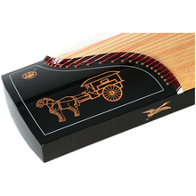 朱雀古筝 05 经典系列 初学者入门考级表演演奏教学民族乐古筝 西安音乐学院乐器厂 05深色面板