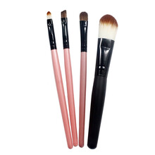 bjd娃娃开眼画眼改妆改娃化妆工具可儿怪高沙龙娃娃licca丽佳可用 化妆刷4支 送视频教程