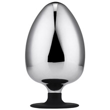 不锈钢金属肛塞sm道具男女自玩器 外出粗大重特大特重肛塞后庭开发扩张性工具另类玩具情趣用品 吸盘式重约1066g直径80mm金属肛塞大号