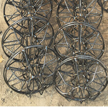 圆形水泥猪槽模具上架小猪补料槽铁架钢筋圈仔猪食槽模具保育镀锌支架整体模 35不镀锌