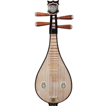 敦煌牌柳琴 653 花梨木 酸枝木轸 微调弦托 如意头花