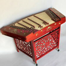 402扬琴乐器 红花梨木扬琴 初学 入门 五码十音 演奏杨琴厂家直发 花梨木扬琴（方腿琴架）