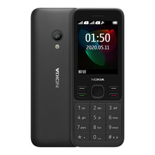 诺基亚 NOKIA  新150 黑色 直板按键 移动2G手机 双卡双待 老人老年手机 学生备用功能机 超长待机