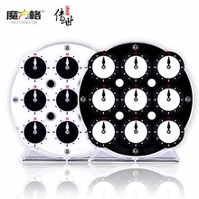 魔方格传世魔表 WCA比赛竞速专用磁力定位magicclock已调试润滑 奇艺魔方格传世魔表磁力版