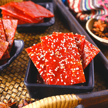 靖江猪肉脯400g原味蜜汁孜然黑胡椒100g/袋猪肉脯特产肉类休闲零食品小吃 蜜汁味100g