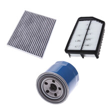 清商创酷 适配现代ix25ix35领动名图朗动途胜瑞纳索纳塔悦动多效活性炭空调滤芯空气滤芯机油滤清器 现代朗动 三滤套装/空调滤芯+空气滤芯+机油滤芯