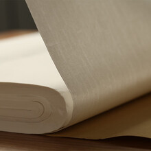 【热卖】安徽泾县四尺半生熟宣纸 初学学生批发四尺三开毛笔书法练习纸 文房四宝三尺半生半熟宣纸 四尺整张100张-69*138cm